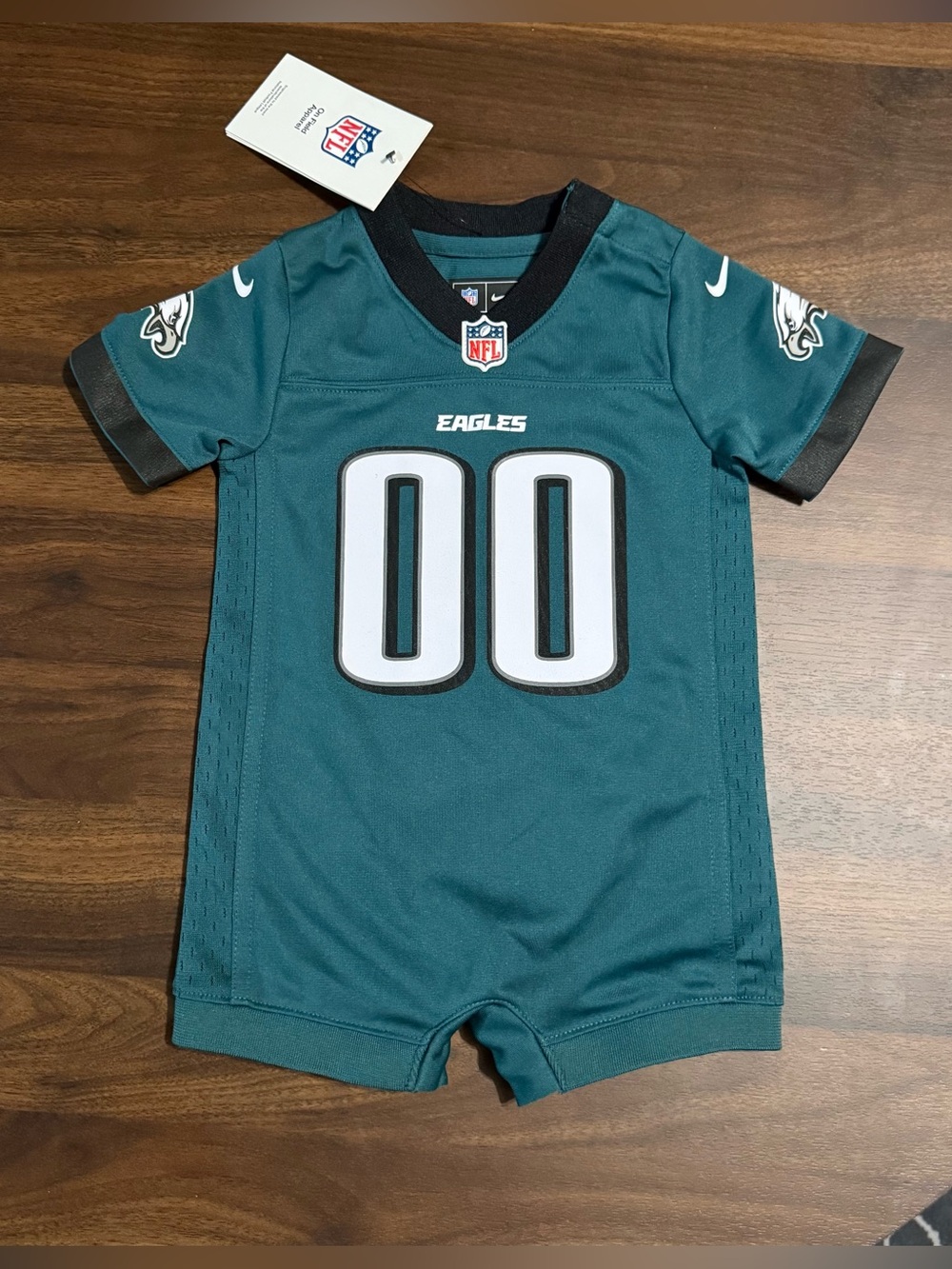 Baby boy Philadelphia eagles jersey romper